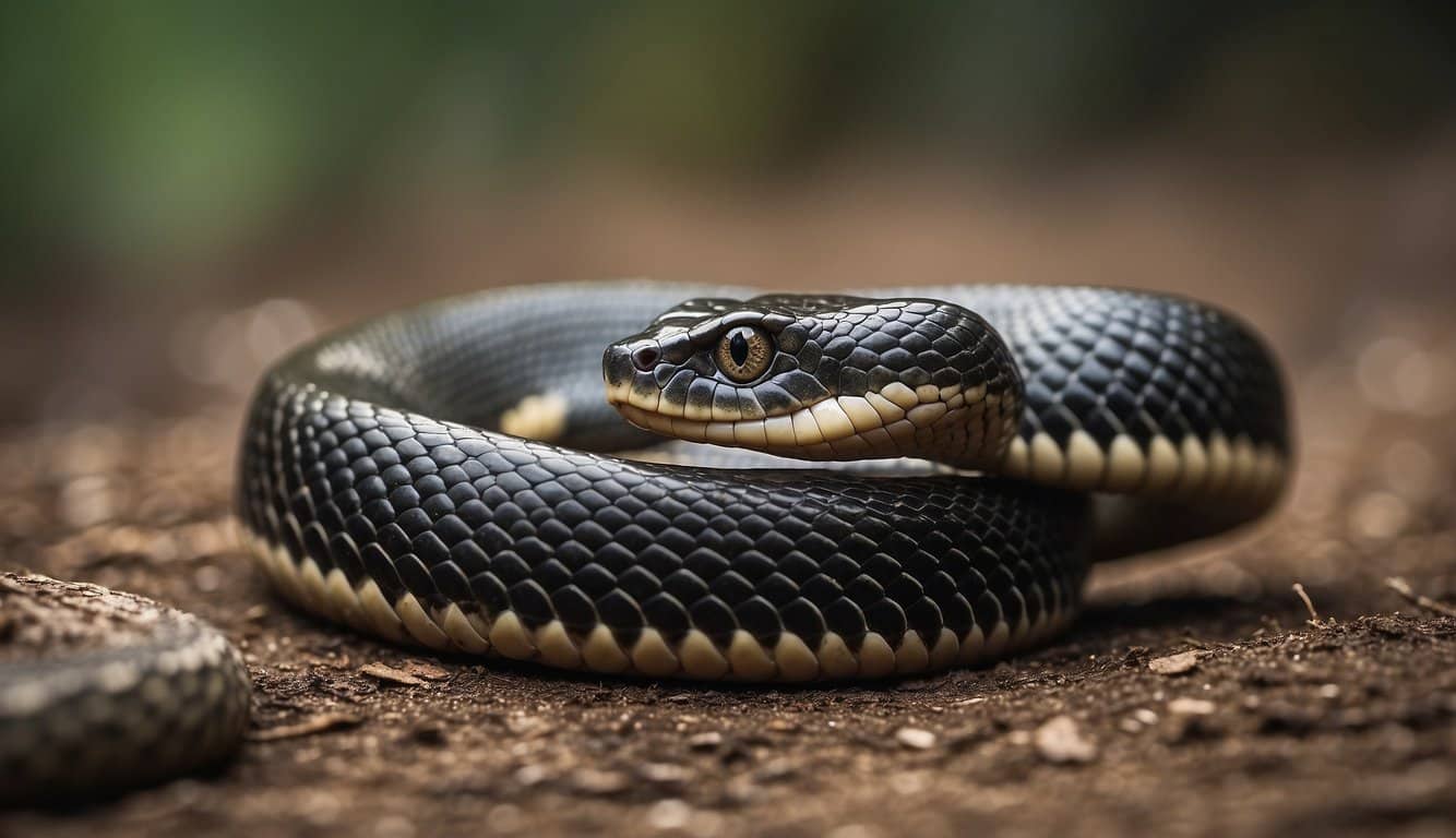A cobra with a foot, illustrating the anatomy and evolution of snakes