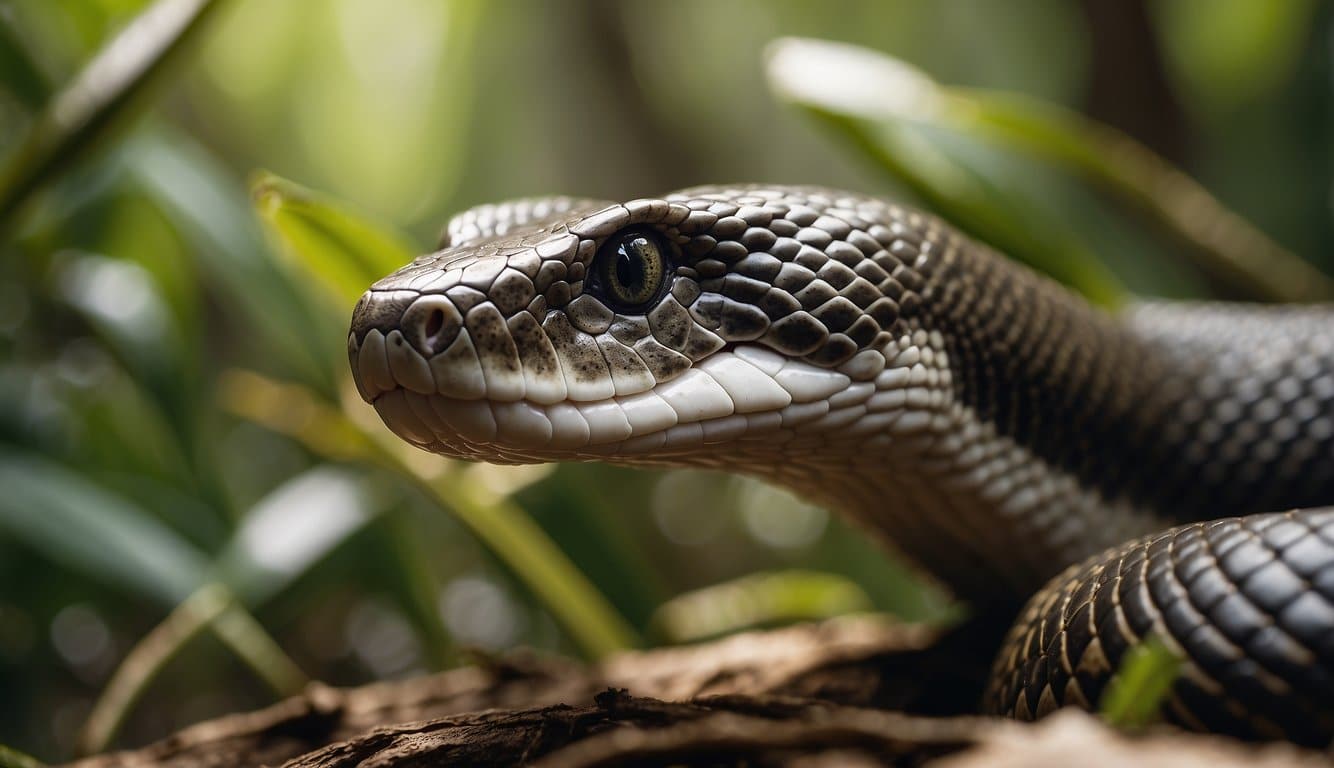 Quatiara Cobra: Conheça A Espécie Venenosa Encontrada Na América Do Sul 2 A quatiara cobra slithers through the dense underbrush, its scales glistening in the dappled sunlight. Its forked tongue flicks out, tasting the air as it moves with sinuous grace