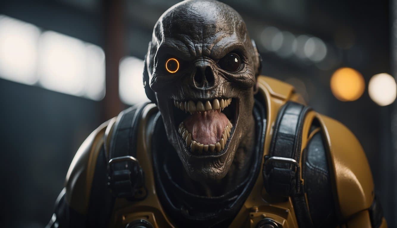 The sucuri has sharp teeth and a long, muscular body