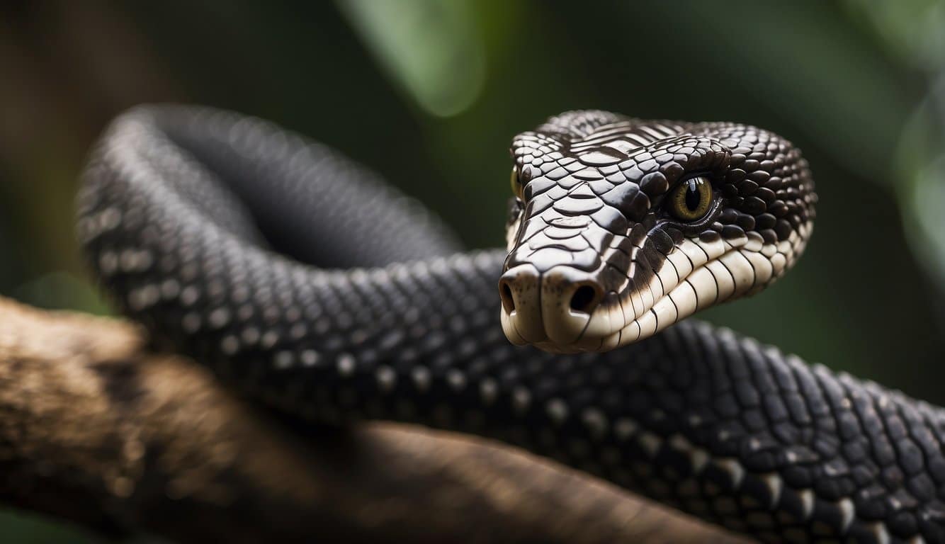Pomba Gira in Brazilian society, depicted as a cobra